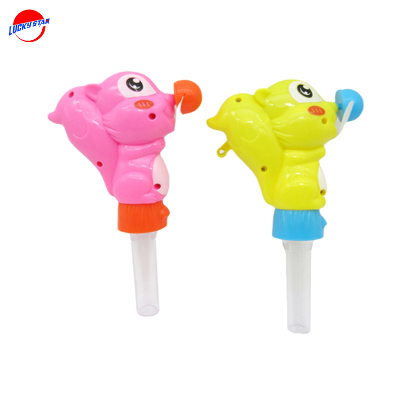 candy toy with squirrel fan